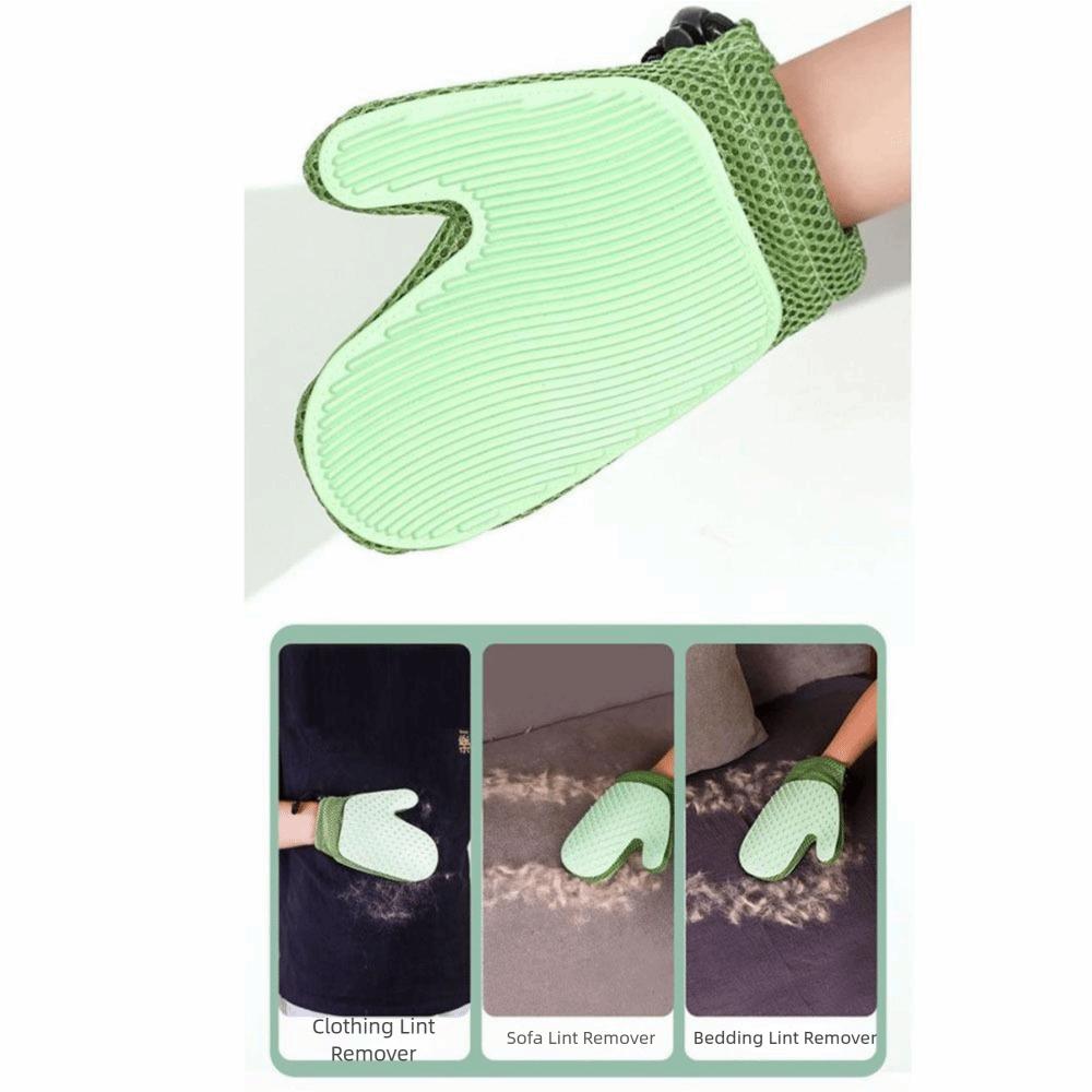 4 in 1 Cat Steam Grooming Mitt Gentle Hair Removal Dog Floating Hair Remover  Carpets