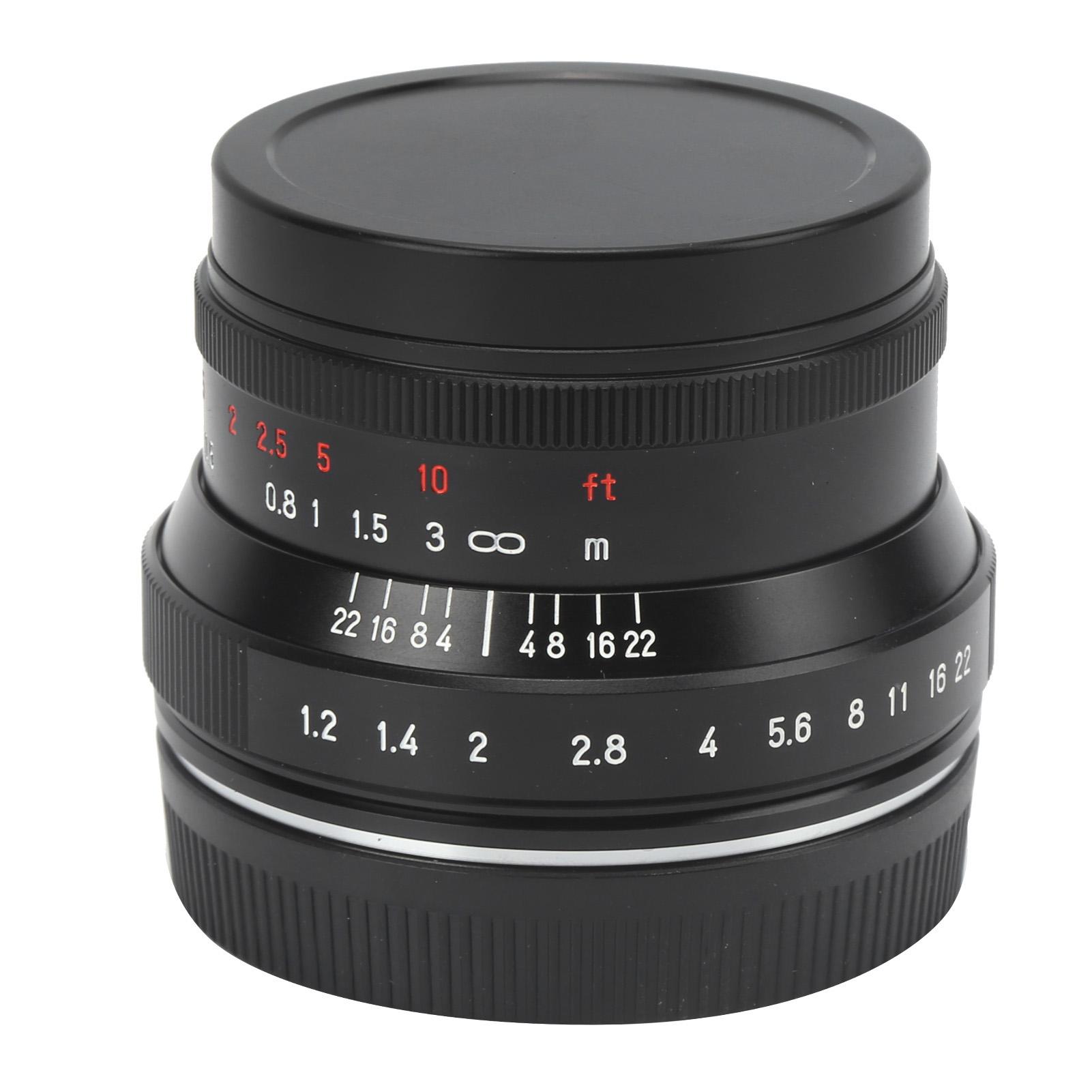 Obiektyw do aparatu 7 Artisans 35mm F1.2 II Z Mount APSC Pasuje do Nikon Z5 Z6 Z7 Z50 Z6 II Z7 II