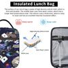 Insulated Lunch Bag  Lancer Face  Accessories  Food Box INS Trendy Thermal Cooler Lunch Box For School