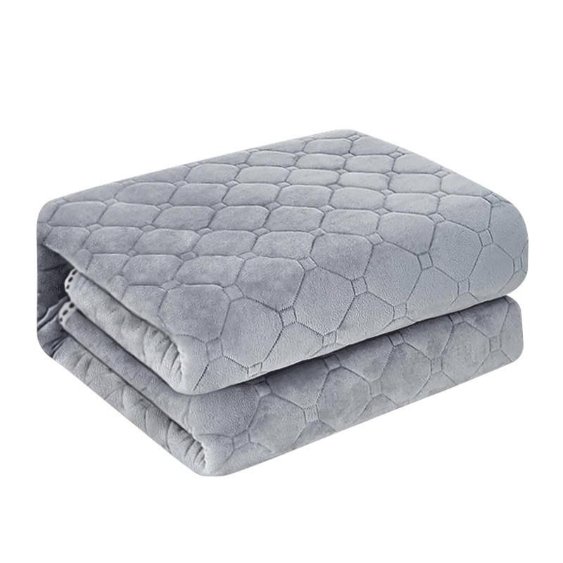 100W Intelligent Timed Dual Control Electric Blanket Thickened Student Dormitory Heating Quilt Household  Temperature Regulating Blanket