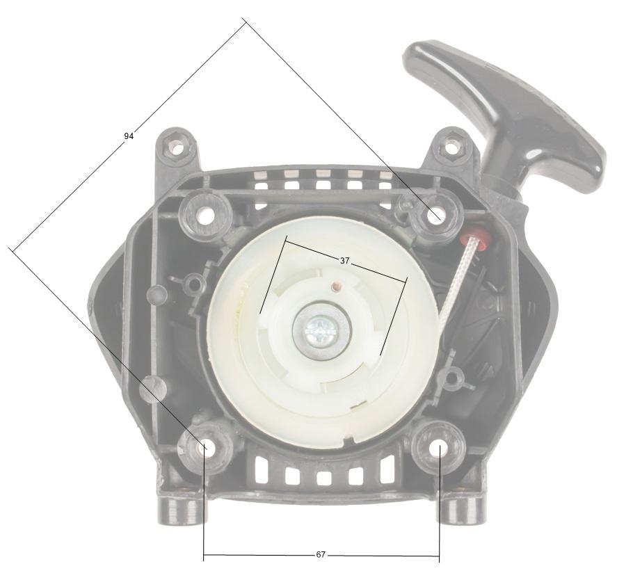 Cedrus Starter Brushcutter Cedwk430X; Cedwk520X 600256