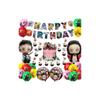 ZEYGC Kimetsu Birthday Decoration Set, Balloon Garland, Banner, Character Balloons, Birthday Decorations, Birthday Balloons, Kids Birthday