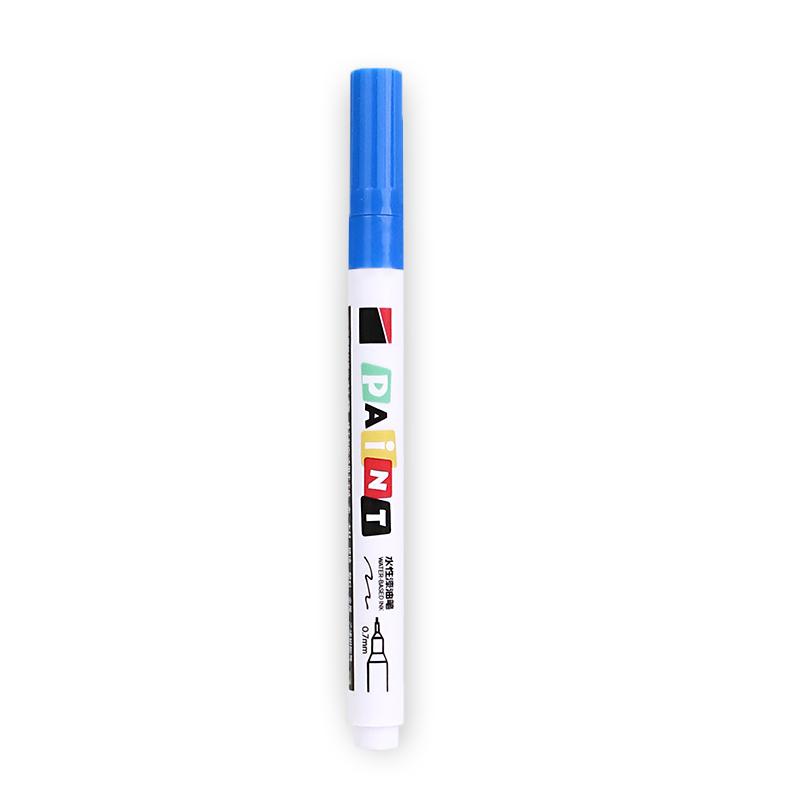 12Colors 0.7mm Ultra-Fine Paint Markers - Quick-Dry Pens for Model Kits,Canvas Art & Outlining | Waterproof, Fade-Proof