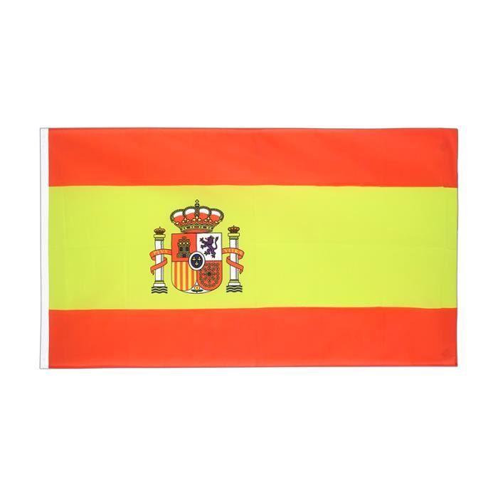 Flagge Spanien - Phonillico® - 60 x 90 cm - 100% Polyester - Fan Weltmeisterschaft 2018 - Unisex