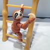 3d Printed Cute And Silly Sloth Model Plastic Ornament Desktop Decoration Sculpture Ornament Holiday Gift