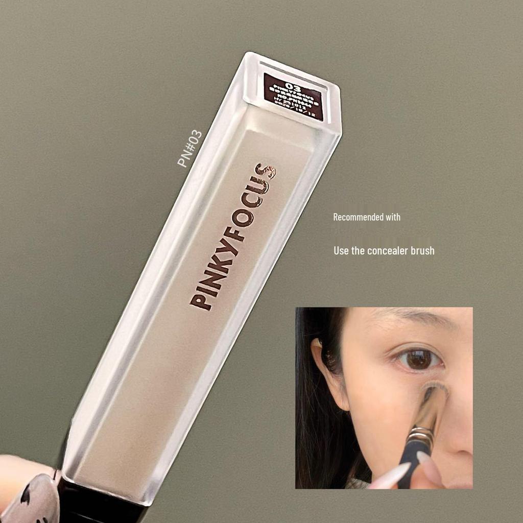 PINKYFOCUS Misty Sheer Skin-Melting Concealer: Brightens, Hydrates, Lightweight, Non-Caking, Offers Great Coverage