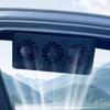 Radiator Solar Car Cooling Fan 3 Head Car Window Fan Portable Car Exhaust Fan  Summer