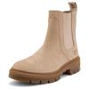 Timberland Cortina Valley Comfortable Versatile Short Chelsea Boots Women Boots Beige A2DEEEN7