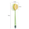 Double Sided Scrubbing Tool Bath Brush Long Handle Soft Fur Bath Brush Detachable Scrubbing Towel Strong Back Rubbing