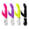Dual G-Spot Vibrator with Rotating Silicone Massager for Beads Rabbit-Shaped Women Multi-Frequency Vibration Waterproof Quiet Discreet