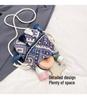 Ethnic Style Women's Tassel Drawstring Crossbody Bag