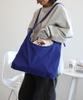 iMoha Canvas Tote Shoulder Bag, Korean Style, Women's Shoulder Bag, Korean Style Ulzzang Tote Bag, Perfect for Commuting To Work or School, Large