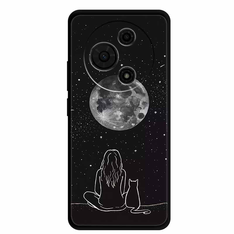 For TCL 605 Case 6.7” Cartoon Animal Shockproof Silicone Soft TPU Funda For TCL 605 Back Cover Protective Nubia Coque Military