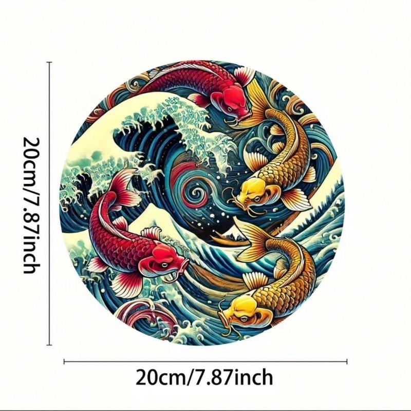 Japanese Steel Wall Art Home Decor Bedroom Dining Room Bar Decorations