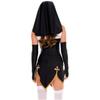 Stylish And Alluring Women's Sexy Nun Costume For Role Play And Halloween Fun