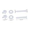 2pcs/set Easy To Install Toilet Screw Kits Durable & Reliable Toilet Repair Set Convenient Toilet Bolt Replacement