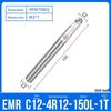 Shockproof EMR CNC Milling Cutter Holder - Round Nose, Bull Nose & Flat Machining Extensions (R4, R5, R6)
