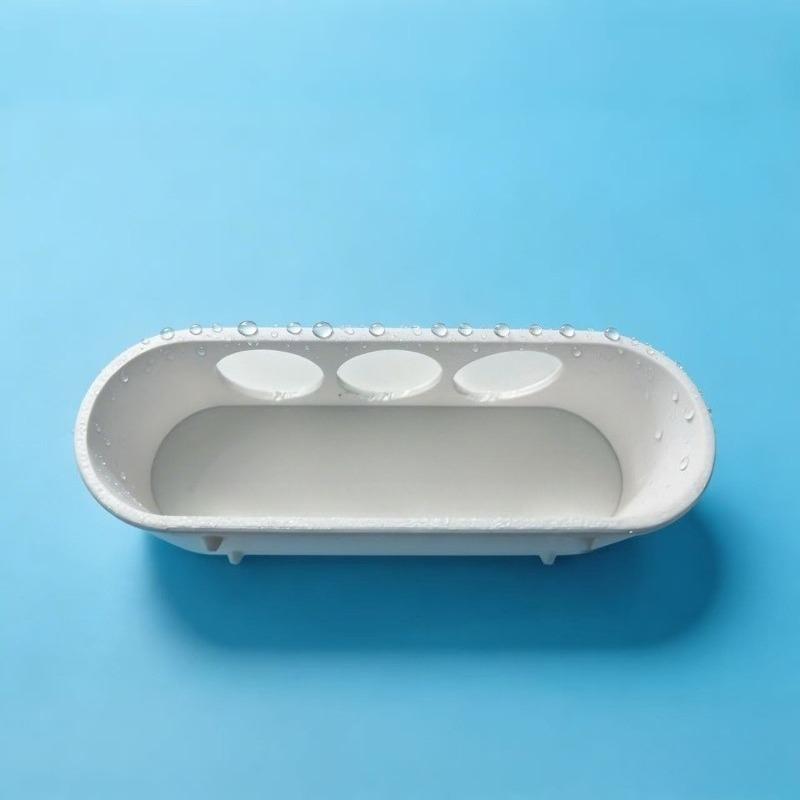 Electric Toothbrush Holder - Can Accommodate 3 Electric Toothbrushes, Storage Tool, Bathroom Storage Item