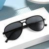 New Women'S Men'S Round Color Sunglasses Fashion Retro Trend Sun Glasses Travel Street Photo Holiday Party Beach Eyewear