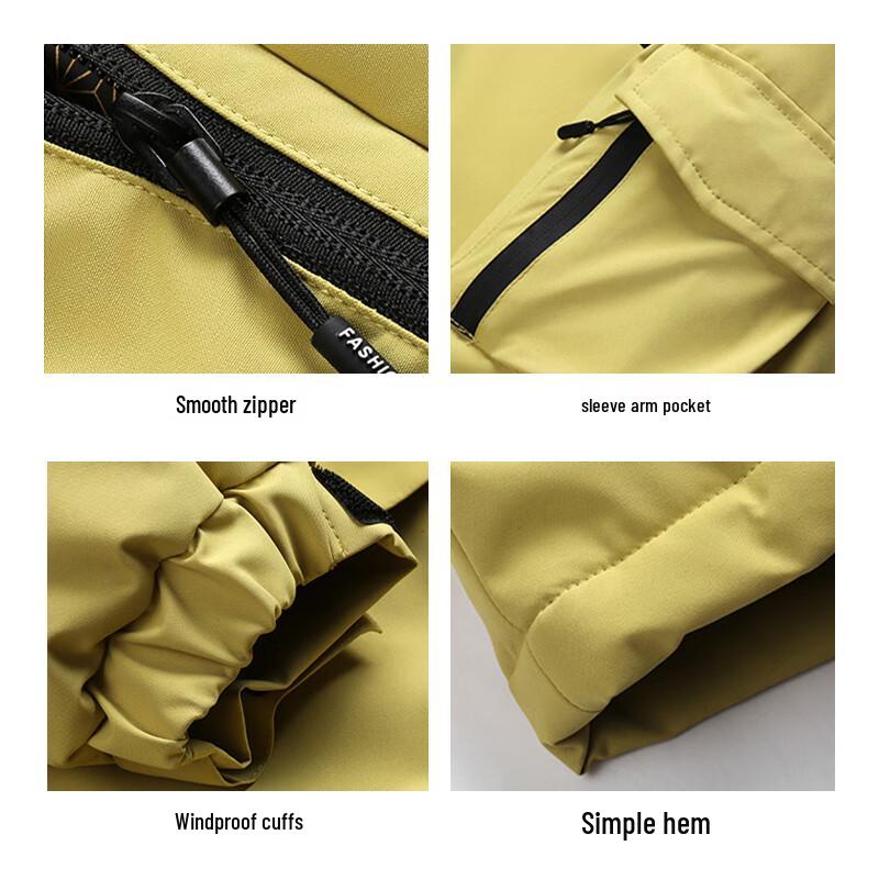 EASTERN CAMEL Unisex Winter-Steppjacke