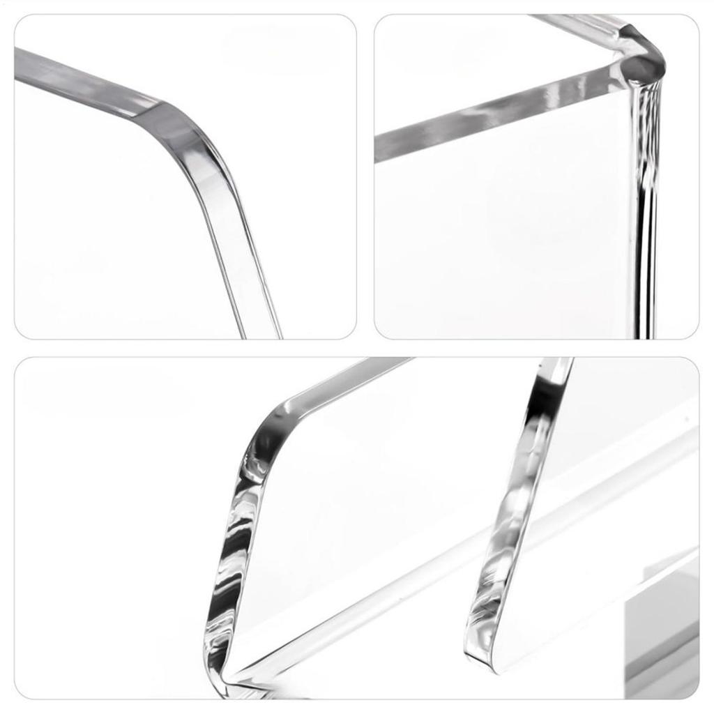 Acrylic Stands For Display Literature Rack Desk Organizer Acrylic Literature Display Stand For Magazines Booklets Pamphlet Menus
