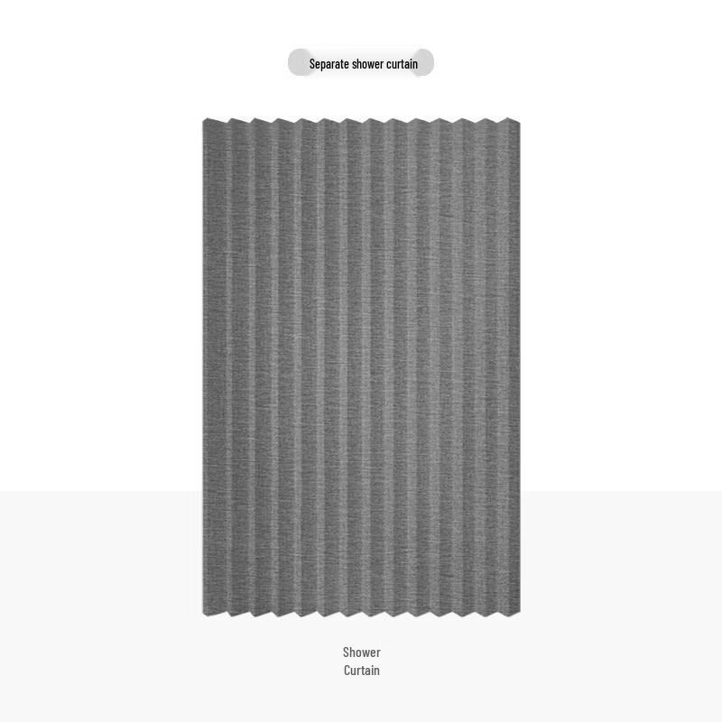 Xihe Folding Magnetic Shower Partition Curtain