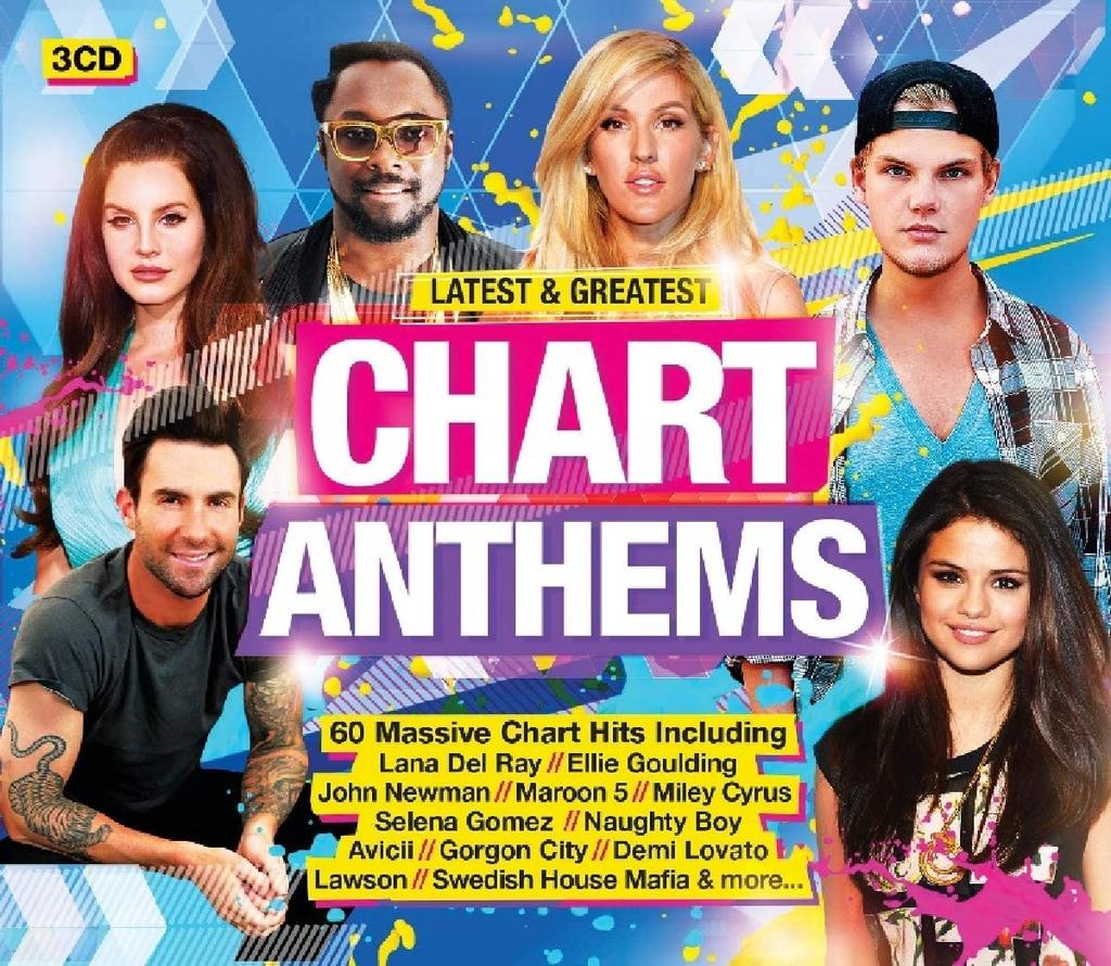 CD VARIOUS - Latest & Greatest Chart Anthem USMMTCD062 Union Square Mu US Music Others Used