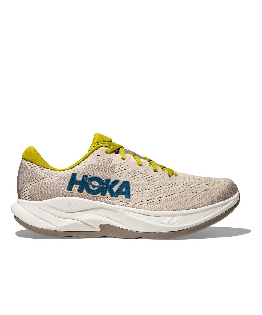 Hoka One One Rincon 4 Wide Running Size Men's Shoes, Birch/Cement, 26.0cm