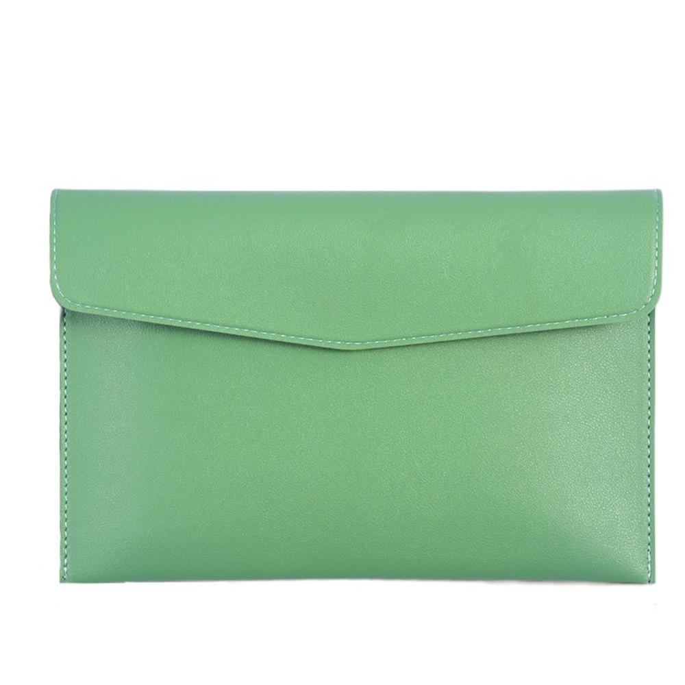 

Кожа Кожаный Конверт для Документов Большой Вместимости Папка для Файлов формата А4 Кожаная Папка для Файлов A5 Green
