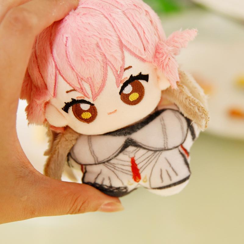 10cm Kawaii Wuthering Waves Plush Toy Game Peripheral Figure Anke, Rococo Dolls Cute Body Squeaking Plush Pendant Birthday Gifts