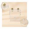 Acrylic Pet Feeder with Suction Cups Transparent Hanging Pet Basin Space-Saving Compact for Small Pets, Cages, Enclosures