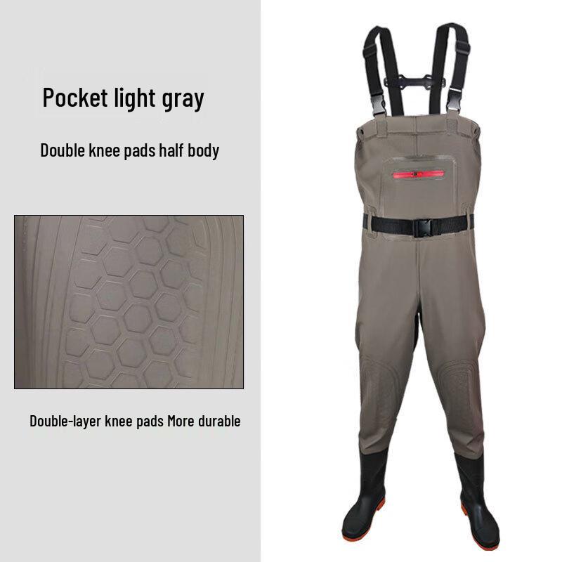 Muxiu Heavy-Duty Waders with Double Knee Pads