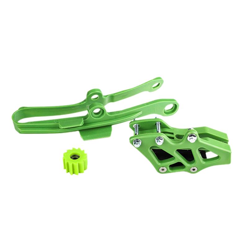 A16P-Flat Fork Rubber Chain Guide Chain Chain Drag For Kawasaki KXF250 KXF450 KX250F KX450F KXF 250 Rubber Guide Wheel Chain Rub