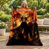 Devil May Cry blanket Flannel Blanket Soft Cozy Plush Throw for Sofa Bed Lightweight Home Decoration Gifts for Christmas various holidays