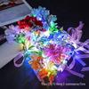 Luminous Camellia Wrist Flower for Kids' Performances - Fairy Sparkle Wristband & Photography Prop