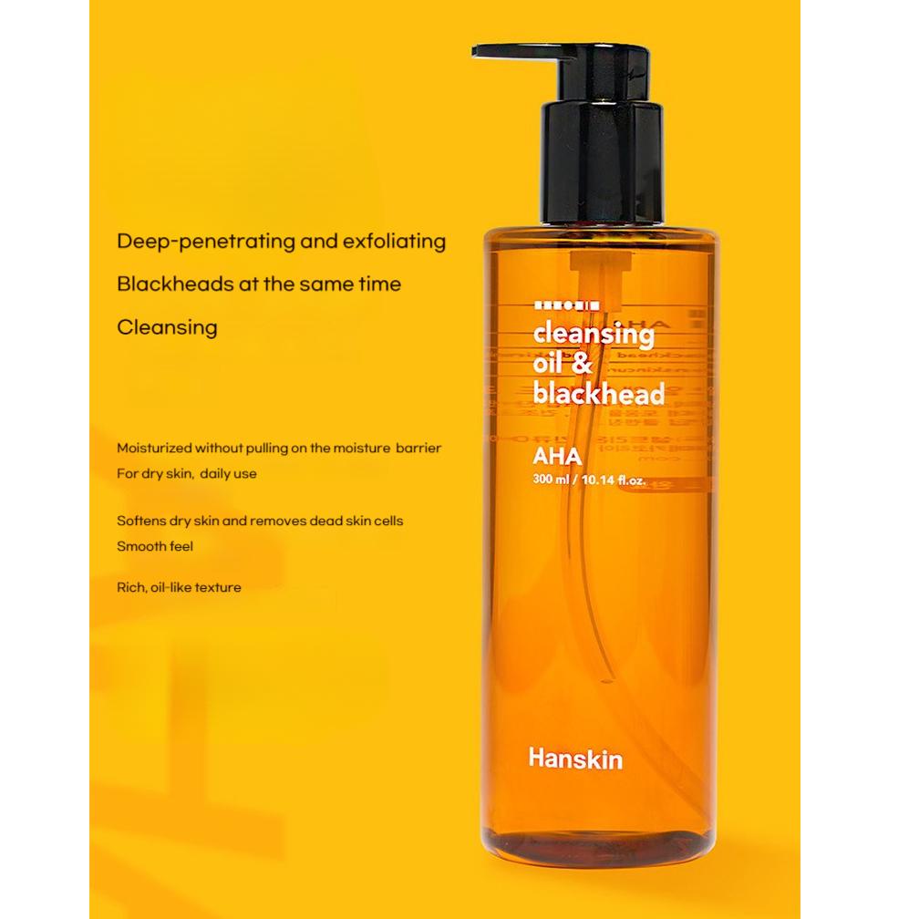 Hanskin Olejek Oczyszczający & AHA na Wągry 300ml