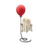 Halloween Ghost Party Decoration with Balloon Stand Indoor Tabletop Ornament for Seasonal Holiday Display and Festive Home Decor