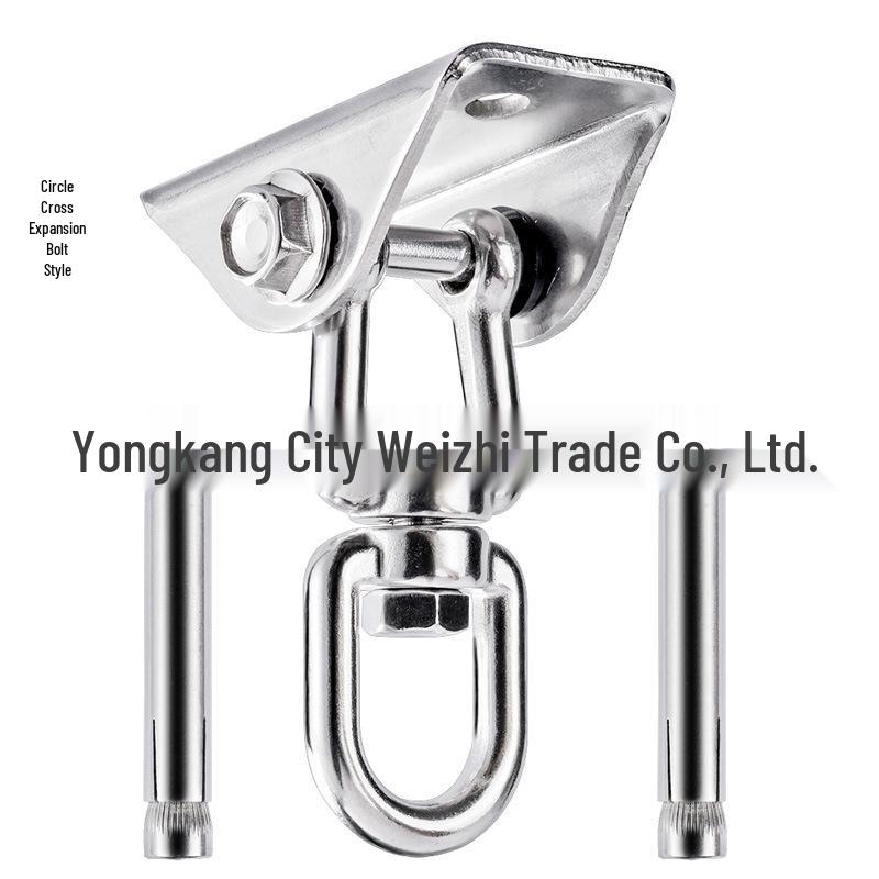 Rotating 304 Stainless Steel Aerial Yoga Hammock Hanging Kit