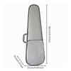 Violin Case Textured with Exterior Storage Pocket Shock Absorbent
