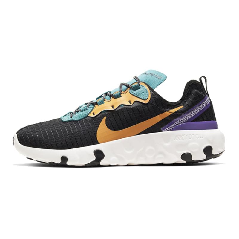 

Nike Renew Element 55 Premium Black Pollen Rise GS Sneakers CU0851-002 37.5