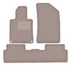 Tapis de sol en velours beige pour: Peugeot 508 RXH arrière (2010-2018)