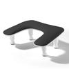 Ergonomic Nail Arm Rest Pillow Height Adjustable Hand Rest Detachable Soft Cushion Waterproof 15° Angle Salon Manicure DIY Tools