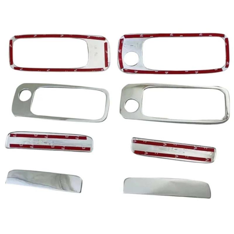 Door Handle Cover For Toyota Camry XV10 xV20 XV30 1991-2000 Car Interior Chrome Plated Decorative Adhesive Type Bowl Cover