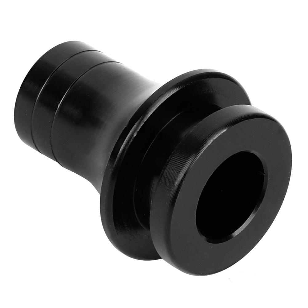 Universal Aluminum M12x1.25 Shift Boot Retainer Connector Adapter Manual Gear Shifter Black
