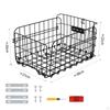 Bike Basket Rear Bicycle Cargo Bag Storage Foldable Rears Baskets for Biking