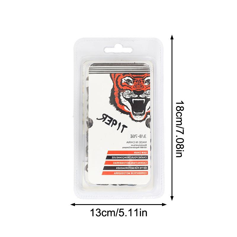 §12/16/18/20/22/24 Inch Saw Chainsaw Chain Wear-resistant Chainsaw Blade High Hardness Drive Right Angle Chainsaw