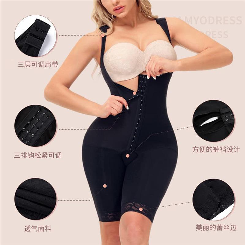 Women Plus Size One Piece Camisole Shapewear Tummy Control Butt Lift Body Shaper