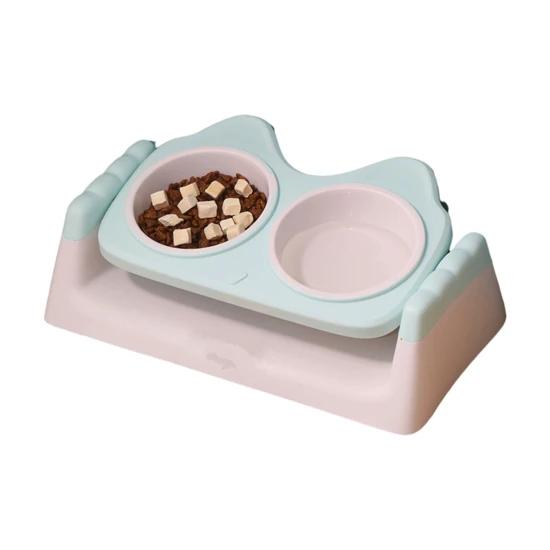 

Миска для кормления домашних животных Нескользящая Удобная защита шеи Практичные товары для домашних животных