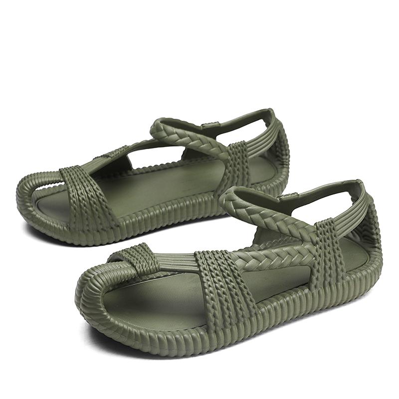Sandals Men Summer Couple Slippers Retro Lightweight EVA Outdoor Big Size 45 Sandals Comfortable Slip on Sandal for Men