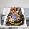 Chris Brown Qualitäts Weiche Warme Decke für Kinder Winter Heimdeko Street Trend Tagesdecke Gemütliche Decke für Wohnzimmer Bett